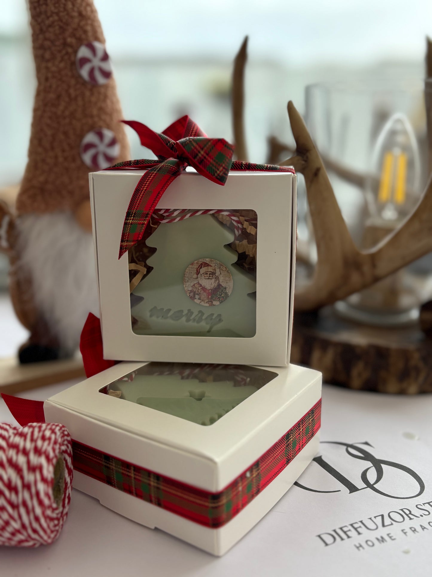 Christmas tree aroma wax sachet