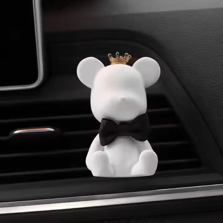 Ceramic Teddy Bear car oil diffuser